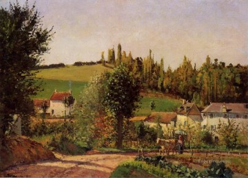  1872 Arte - Camino de la ermita de Pontoise 1872 Camille Pissarro